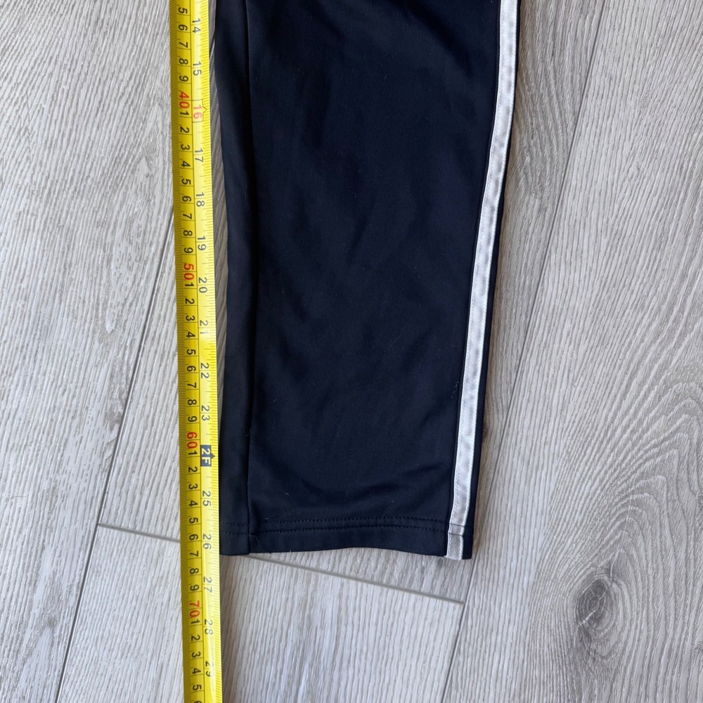 Adidas Youth Boys Large 14/16 Black 3-Stripe Track Pants Regular Fit Joggers - Picture 6 of 7